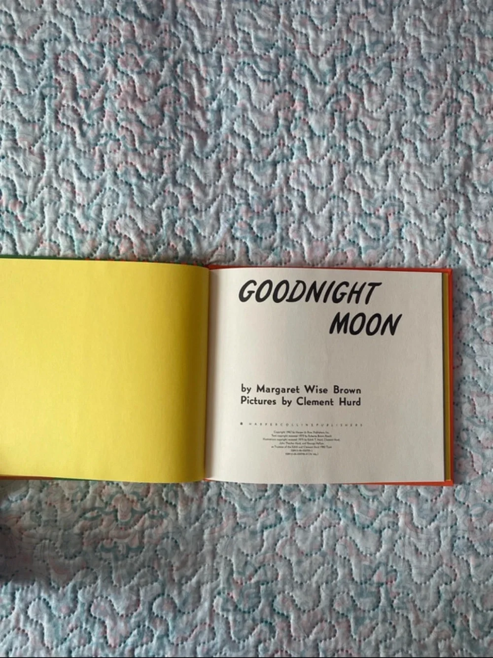 Goodnight Moon Margaret Wise Brown 1982